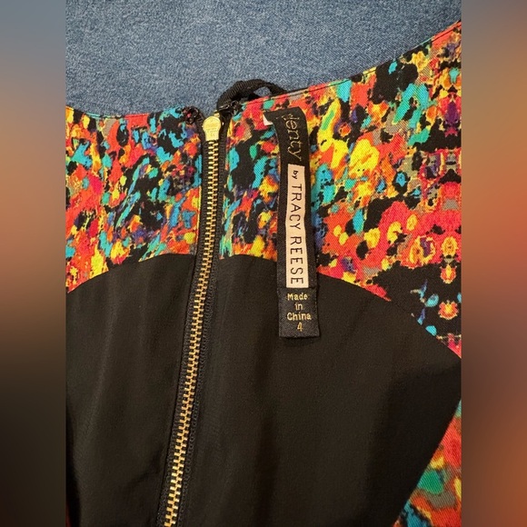 Anthropologie Plenty by Tracy Reese midi multicolor sleeveless dress 4 - Picture 4 of 6